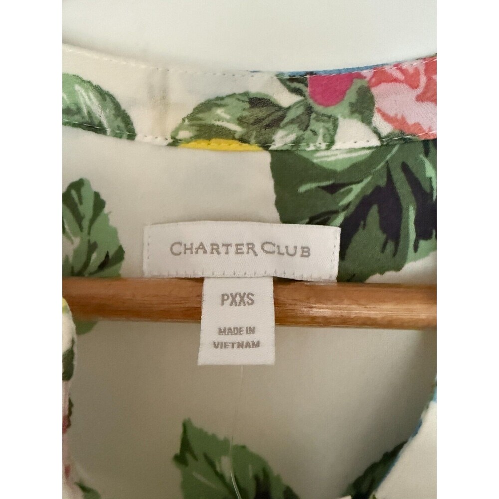 Charter Club Women's Blouse PXXS - Picture 4 of 6